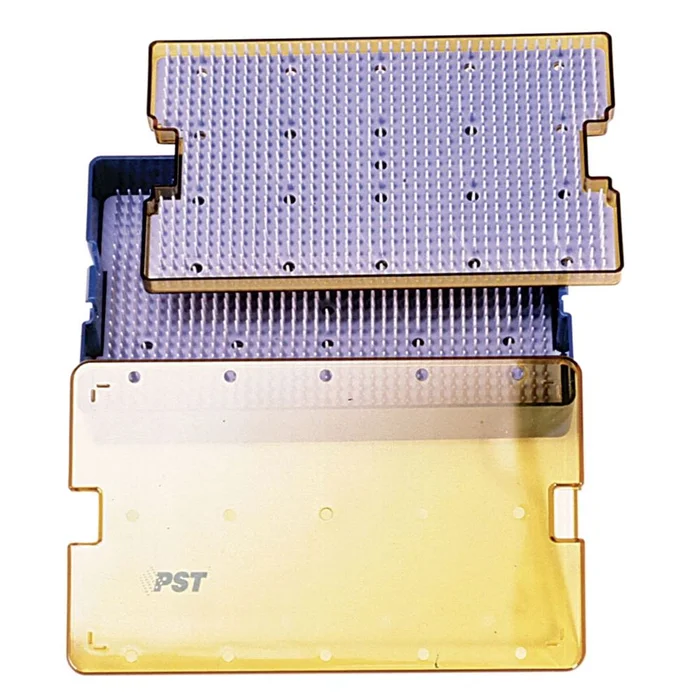 Alimed PST Universal Sterilization Trays Micro Tray, Base, Lid and Mat, 4″W x 7-1/2″L x 1-1/2″D – 910182