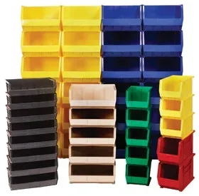 Alimed Quantum Storage Bin Red HDPE 7 X 8-1/4 X 10-3/4 Inch – 925080/RED/NA