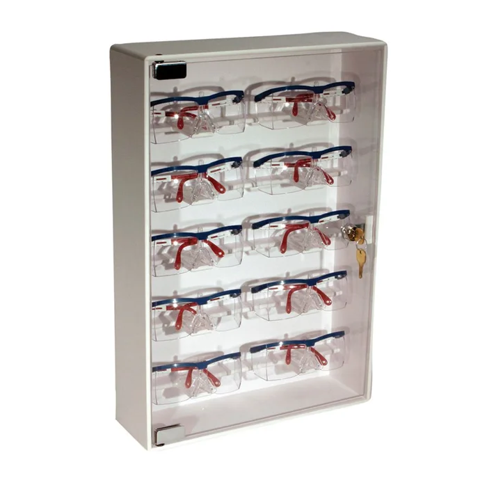 Alimed Safety Glasses Cabinets Safety Glasses Cabinet, 10 pr. Cabinet – 927237