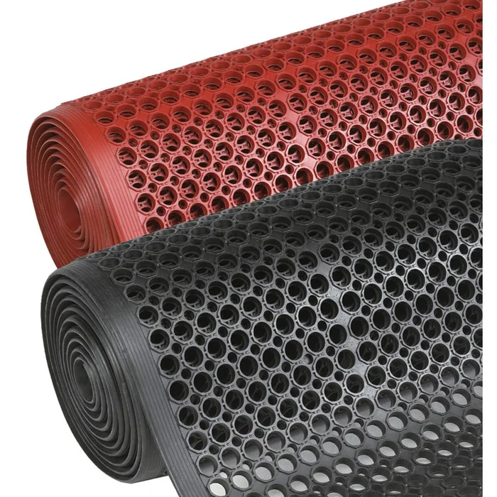 Alimed Sanitop Drainage Mats Sanitop Matting, 3’W x 20’L, Black – 71298