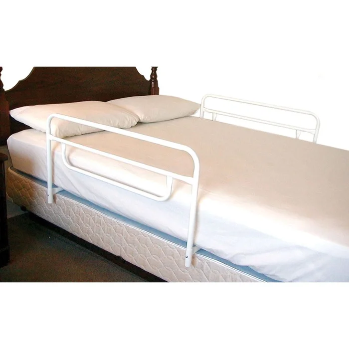 Alimed Security Half Bed Rail for Home Beds Security Half Bed Rail for Home Beds, 18″W Electronic, Two Sided – 79861