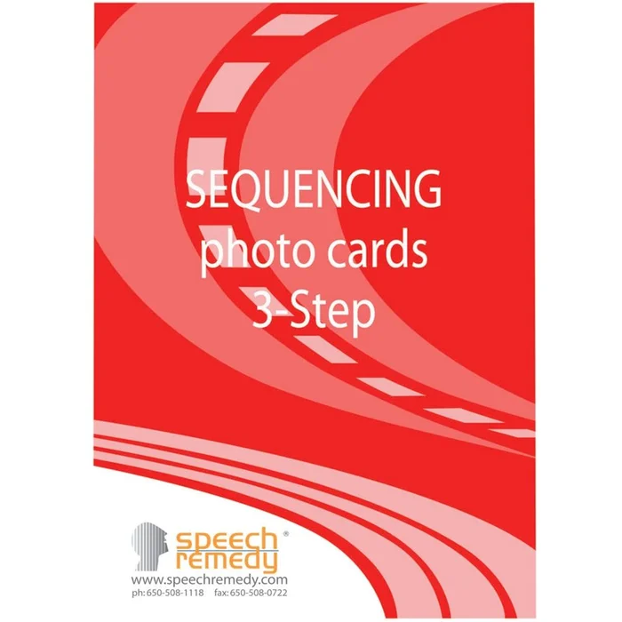 Alimed Sequencing Photo Cards Sequencing 3-Step – 82900