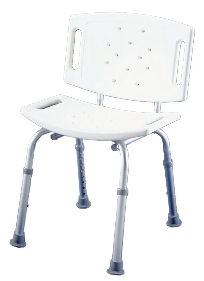 Alimed Shower Bench Shower Bench with Back – 7385