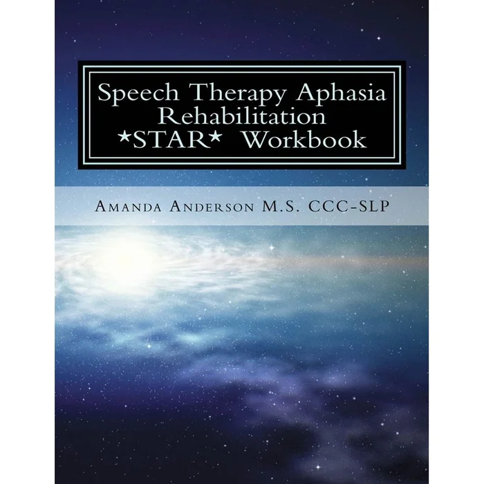 Alimed Speech Therapy Aphasia Rehabilitation Workbooks Speech Therapy Aphasia Rehabilitation Workbook (STAR) – 83092