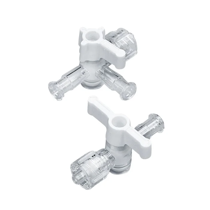 Alimed Stopcock High Pressure Stop Cock “ON” w/Rotating Adapter, 3-way, cs/25 – 921840
