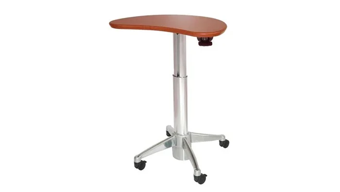 Alimed TABLE, WORK HT ADJ 26″X15″ RECTGL SHARK GRY – 711620