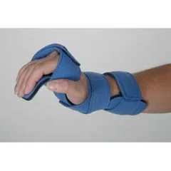 Alimed Wrist / Hand Orthosis Comfyprene™ Neoprene Left Hand Light Blue / Purple