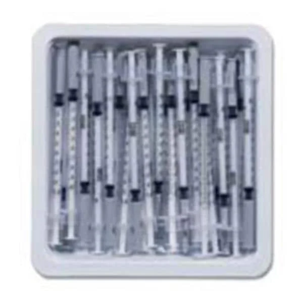Allergy Syringe/Needle 27gx1/2″ 1cc Conventional No Dead Space 25/Pk, 40 PK/CA