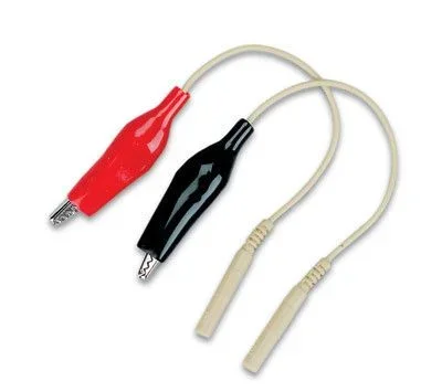 Alligator Clip Lead Wire Adapters for Acupuncture
