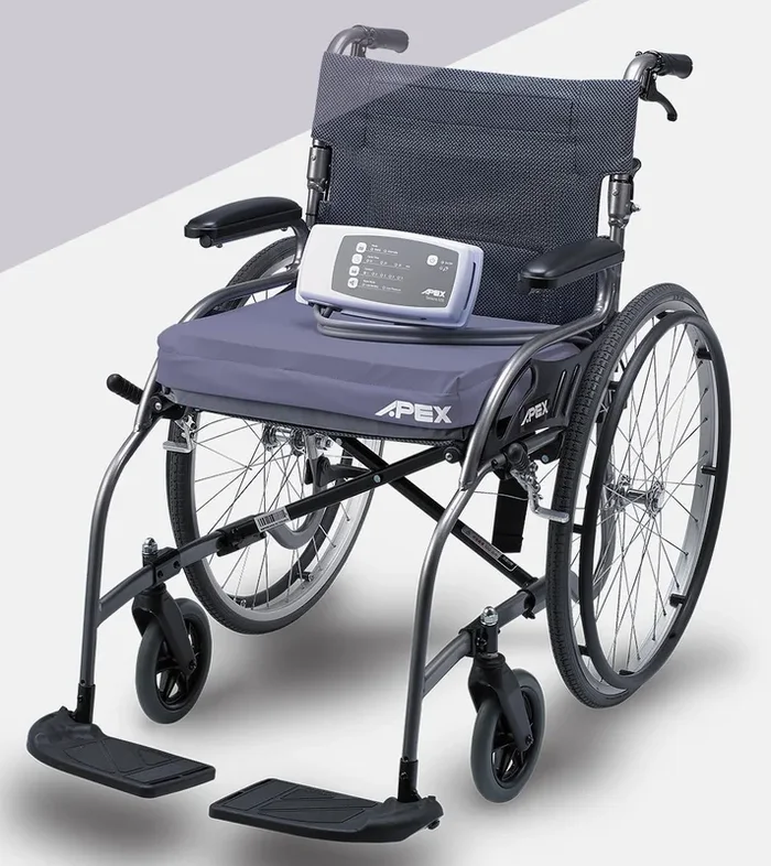 Alternating Air Wheelchair Cushion for Pressure Sore Relief – Fits Manual and Power Wheelchairs