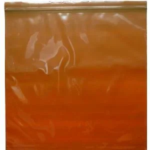 Amber Seal Top Reclosable Bag, 8″ x 6″