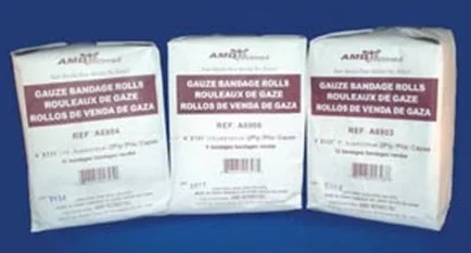AMD Ritmed Vital-Roll Conforming Bandage Cotton 2-Ply 2 Inch X 3.6 Yard Roll Shape Sterile – A6922
