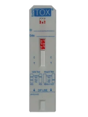 American Bio Medica Corp Rapid TOX Drugs of Abuse Test Single Drug Oxycodone (OXY) Urine Sample CLIA Waived 50 Tests – 10-OXYT-000