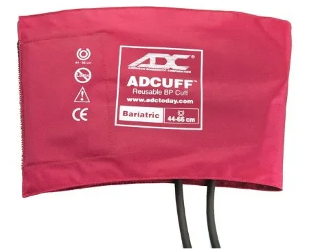 American Diagnostic Corp Adcuff Bariatric Blood Pressure Cuff Adult Large / X-Large 44 – 66 cm Nylon – 845-12BXBD-2