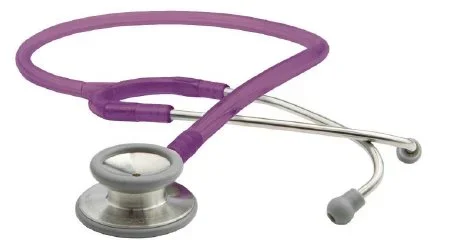 American Diagnostic Corp Adscope 603 Classic Stethoscope Amethyst 1-Tube 22 Inch Tube Double Sided Chestpiece – 603FV