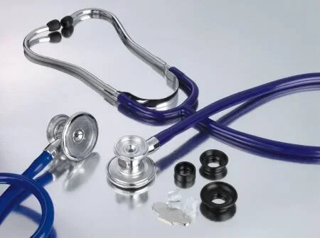 American Diagnostic Corp Adscope Sprague Stethoscope Purple 1-Tube 22 Inch Tube Double Sided Chestpiece – 647V
