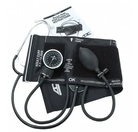 American Diagnostic Corp Advantage 6005 Manual Blood Pressure Kit Aneroid Sphygmomanometer / Stethoscope Combo Adult Arm – 6005