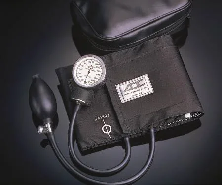 American Diagnostic Corp Diagnostix 760 Series Aneroid Sphygmomanometer Pocket Style Hand Held 2-Tube Infant Size Arm – 760-7IBK