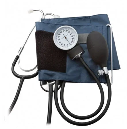 American Diagnostic Corp Prosphyg 790 Series Aneroid Sphygmomanometer / Stethoscope Combo Large Adult Arm – 790-12XN