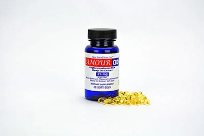 AmourCBD 25 mg softgels (30 ct) – 11-0793