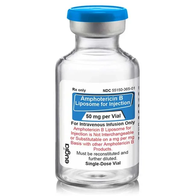 Amphotericin B Liposome 50 mg Per Vial SIngle-Dose Vial 50 mg by Eugia (RX)