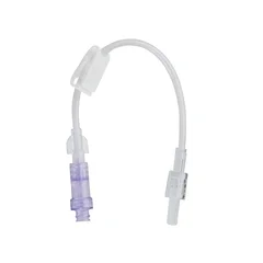 Amsino International Extension Set 8″ Tubing 1 Port 1.8 mL Priming Volume DEHP-Free, 100 EA/CS
