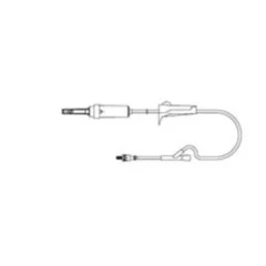 Amsino International Primary IV Administration Set AmSafe 60 Drops / mL Drip Rate 72 Inch Tubing 1 Port, 50/CS