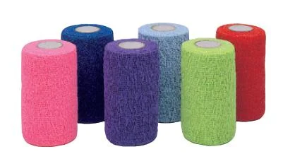 Andover Co-Flex-NL Self-Adherent Bandages, 4″ x 5 Yds, Purple, Latex Free, 18/cs