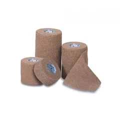 Andover Coated Products Co-Flex® Cohesive Bandage Med 4 x 5 Yd. Standard Compression, Self-adherent Closure, Tan NonSterile - Image 2