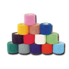 Andover Coated Products Co-Flex® Cohesive Bandage NL 1.5 x 5 Yd. Standard Compression, Self-adherent Closure, Blue NonSterile