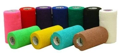 Andover Coated Products Coflex Cohesive Bandage CoFlex 1 Inch X 5 Yard Standard Compression Self-adherent Closure Neon Pink NonSterile – 3100NP