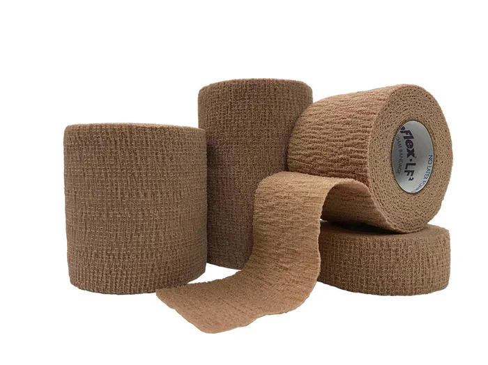 Andover Coated Products Coflex Cohesive Bandage CoFlex 6 Inch X 5 Yard Standard Compression Self-adherent Closure Blue NonSterile – 3600BL