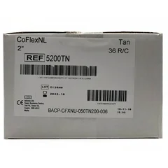 Andover Coated Products Cohesive Bandage CoFlex NL 2″ x 5 Yard 12 lbs. Tensile Strength Self-adherent Closure Tan NonSterile, 36 EA/CS - Image 3