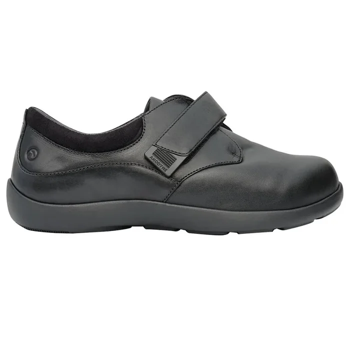 Anodyne No. 81 Women’s Casual Double Depth Shoes – Black Stretch