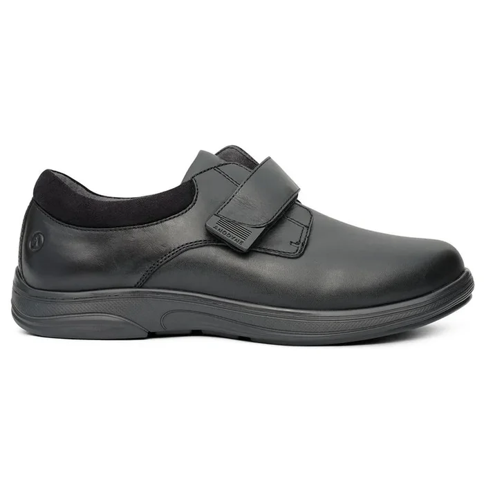 Anodyne No. 88 Men’s Casual Double Depth Shoes – Black Stretch