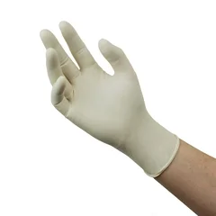 Ansell Exam Glove Diamond Grip Plus Small NonSterile Latex Standard Cuff Length Fully Textured White Not Chemo Approved, 1000 EA/CS - Image 2