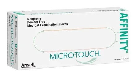 Ansell Exam Glove Micro-Touch Affinity NonSterile Polyisoprene Standard Cuff Length Textured Fingertips