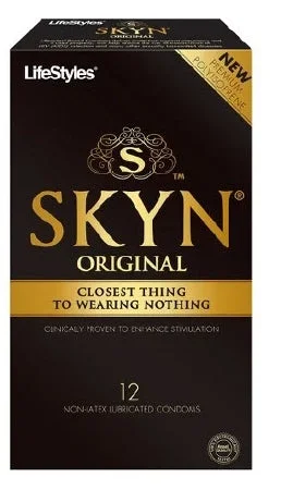 Ansell Lifestyles Skyn Condom Lubricated 12 per Box – 7090727312