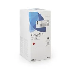 Ansell Surgical Glove GAMMEx Non-Latex PI Size 7 Sterile Pair Polyisoprene Extended Cuff Length Smooth White Not Chemo Approved, 200 EA/CS - Image 3