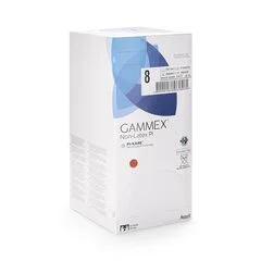 Ansell Surgical Glove GAMMEX Non-Latex PI Size 8 Sterile Polyisoprene Standard Cuff Length Micro-Textured White Chemo Tested, 50 EA/BX - Image 3