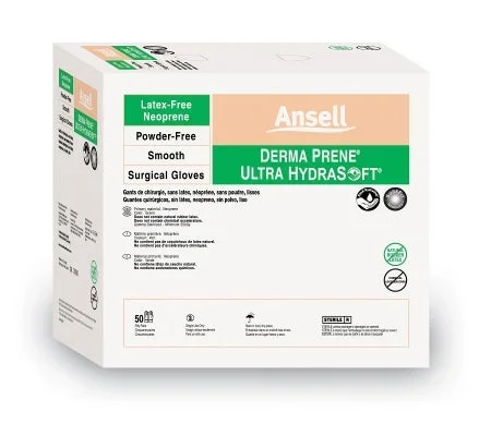 Ansell Surgical Glove Sterile Polyisoprene Standard Cuff Length Smooth
