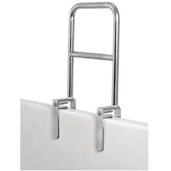 Apex-Carex Bathtub Grab Bar Carex 12 W x 1 D x 16 H Chrome Steel