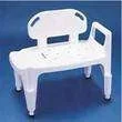 Apex-Carex Healthcare Carex Bath Transfer Bench 17-1/2 to 22-1/2 Inch Height Range 17-1/2 to 22-1/2 Inch Height Range 400 lbs. Weight Capacity Fixed Handle – FGB17000 0000