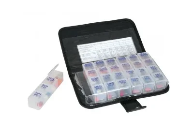 Apothecary Products One-Day-At-A-Time with Carrying Case Pill Organizer Large 7 Day 4 Dose – 67436