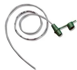 Argyle™ Nasogastric PVC Feeding Tube with Sentinel Line™ 3-1/2Fr, 12″ L