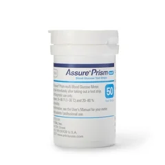 Arkray Blood Glucose Test Strips Assure 50 Strips per Box Automatic Coding For Assure Prism Multi Blood Glucose Monitoring System, 600 EA/CS