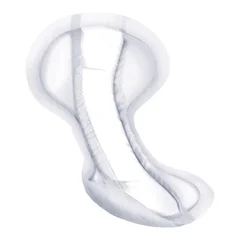 Attends Bladder Control Pad Attends Shaped Pads Super Plus 12 X 25-1/2 Inch Heavy Absorbency Polymer Core One Size Fits Most Adult Unisex Disposable, 80/CS - Image 3