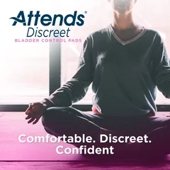 Attends Discreet® Moderate Absorbency Bladder Control Pads, 10.5, 200/CS - Image 3