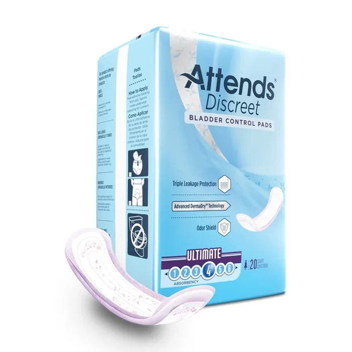Attends Discreet Women’s Ultimate Bladder Control Pad
