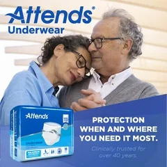 Attends Moderate Absorbency Protective Underwear, Large, 18/PK - Image 4